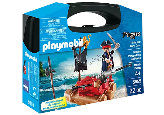 Playmobil - Pirate Raft Carry Case 5655