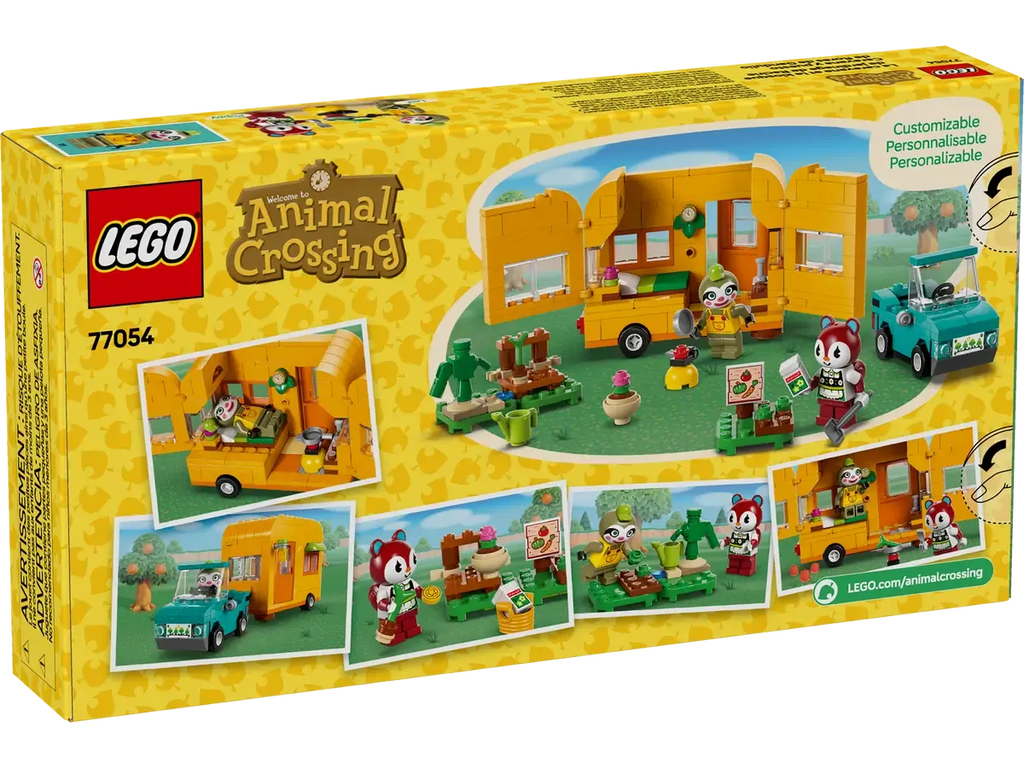 LEGO - Animal Crossing Leif's caravan & Garden Shop 77054