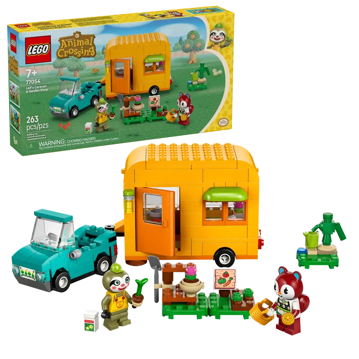 LEGO - Animal Crossing Leif's caravan & Garden Shop 77054