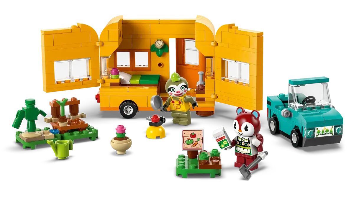 LEGO - Animal Crossing Leif's caravan & Garden Shop 77054