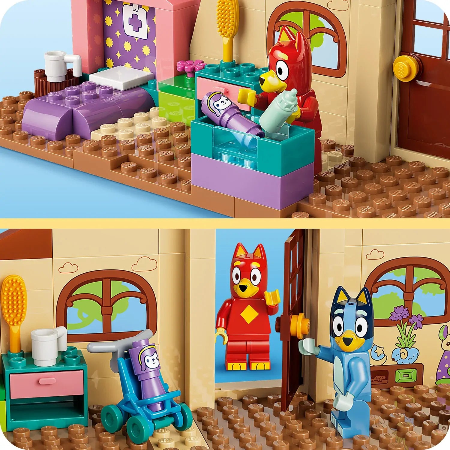 Lego - Bluey School with Rusty & Bluey 11221