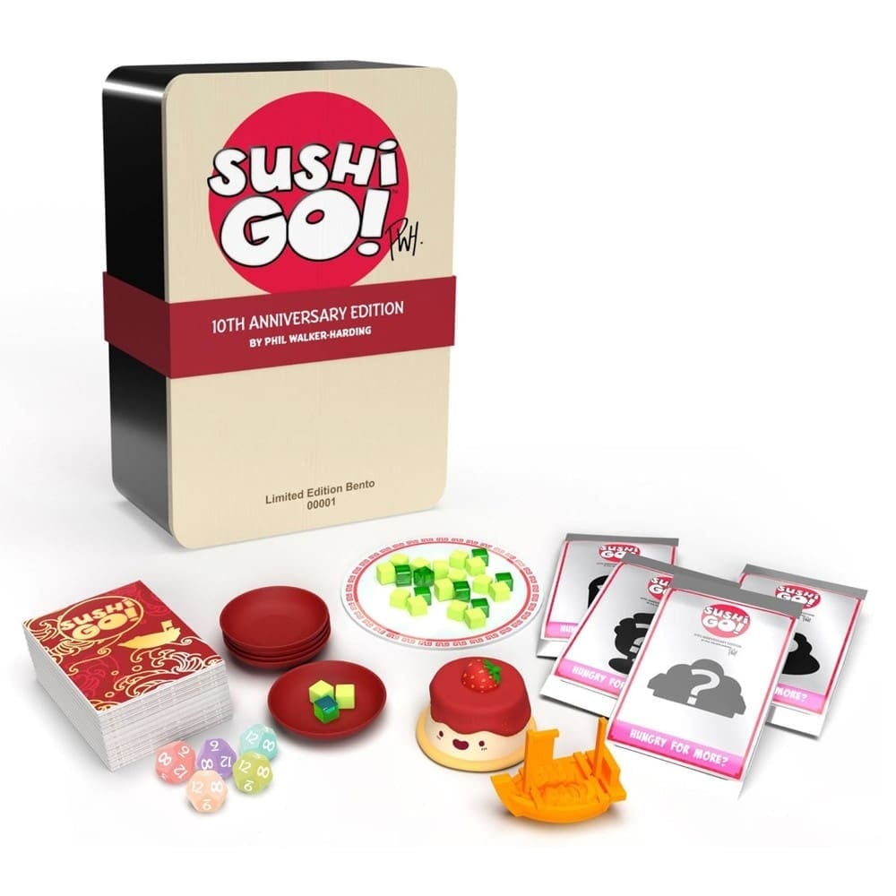 Gamewright - Sushi Go 10th Anniversary Bento Box