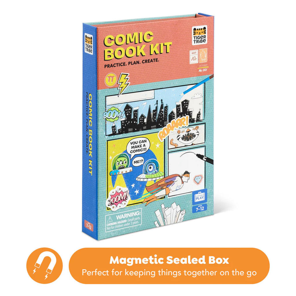 Tiger Tribe - Creative Comic Book Kit Practice Plan Create