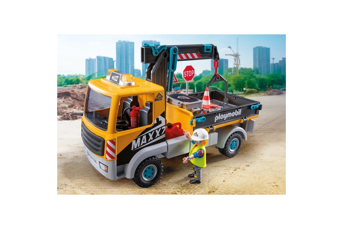 Playmobil - Construction Truck w/Crane 71750