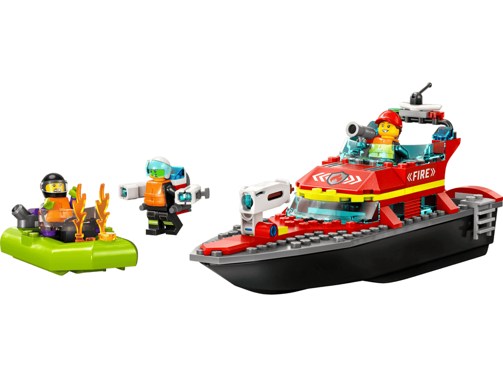 LEGO - City Fire Rescue Boat 60373