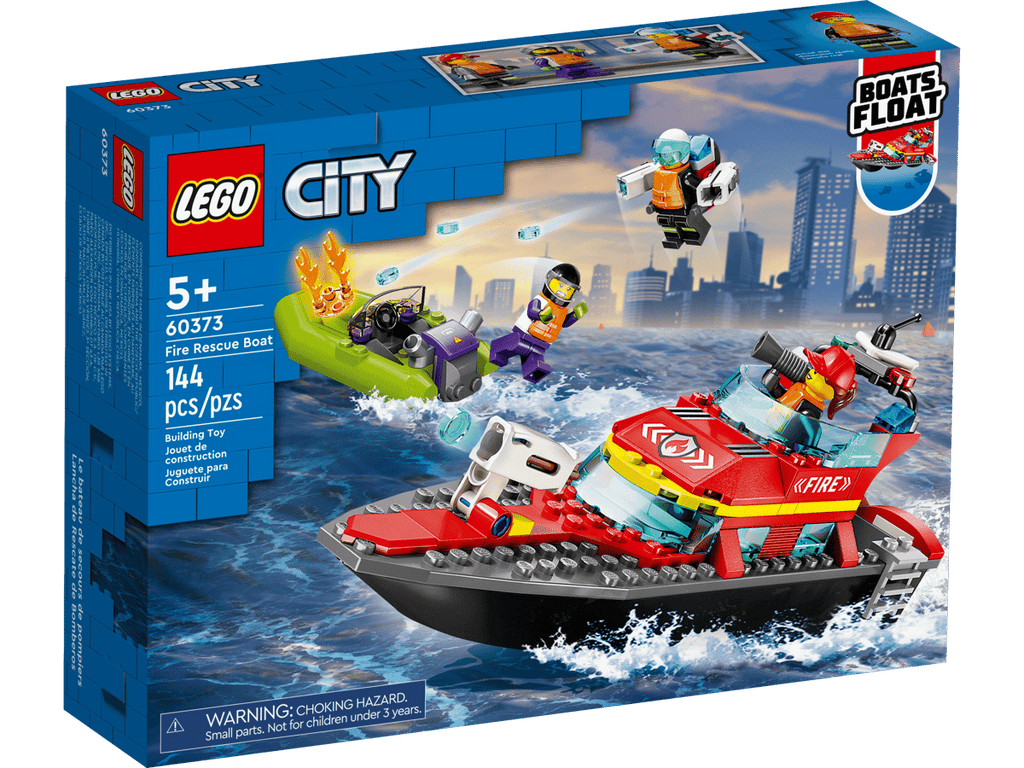 LEGO - City Fire Rescue Boat 60373