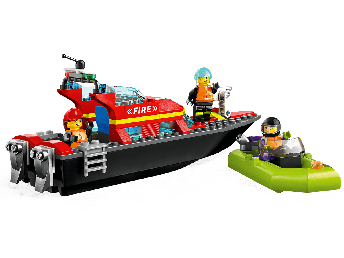 LEGO - City Fire Rescue Boat 60373