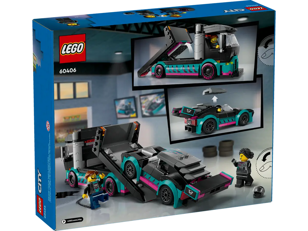 LEGO - City Race Car & Car Carrier 60406