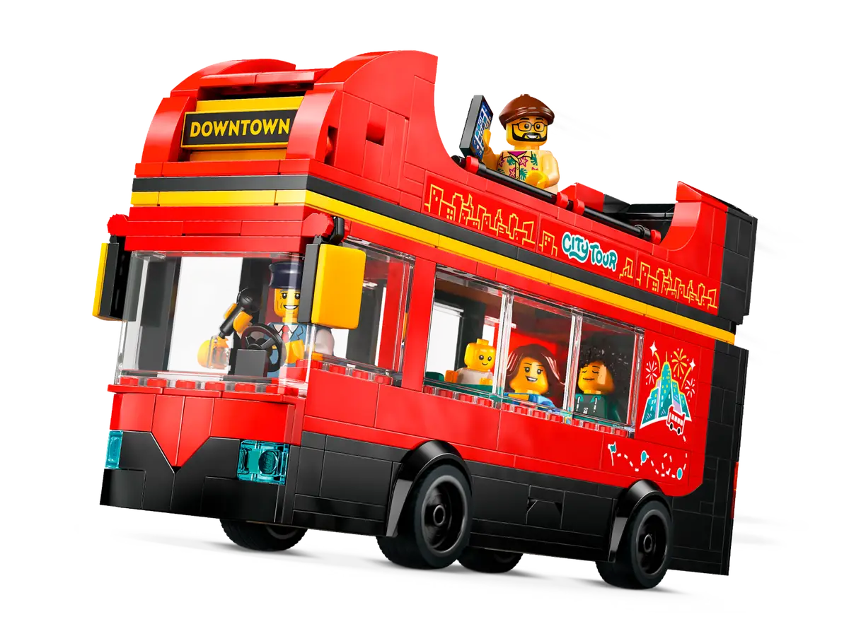 LEGO - City Red Double Decker Sightseeing Bus 60407
