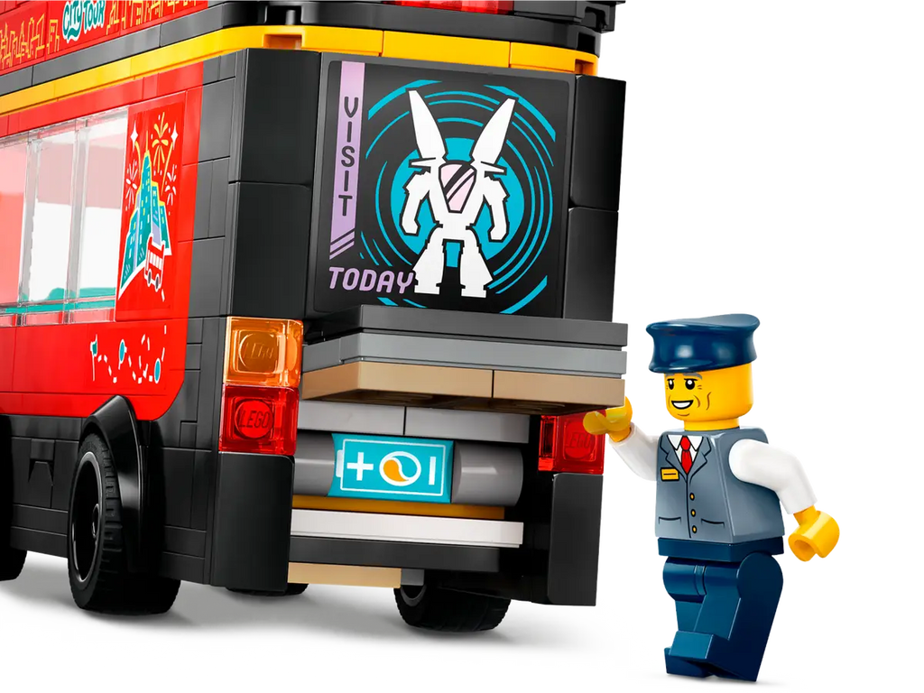 LEGO - City Red Double Decker Sightseeing Bus 60407