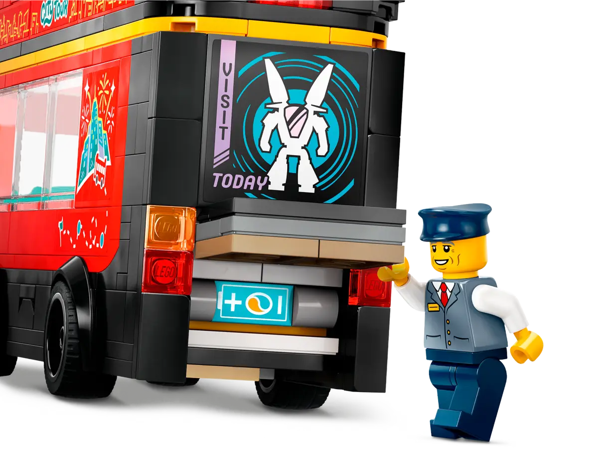 LEGO - City Red Double Decker Sightseeing Bus 60407