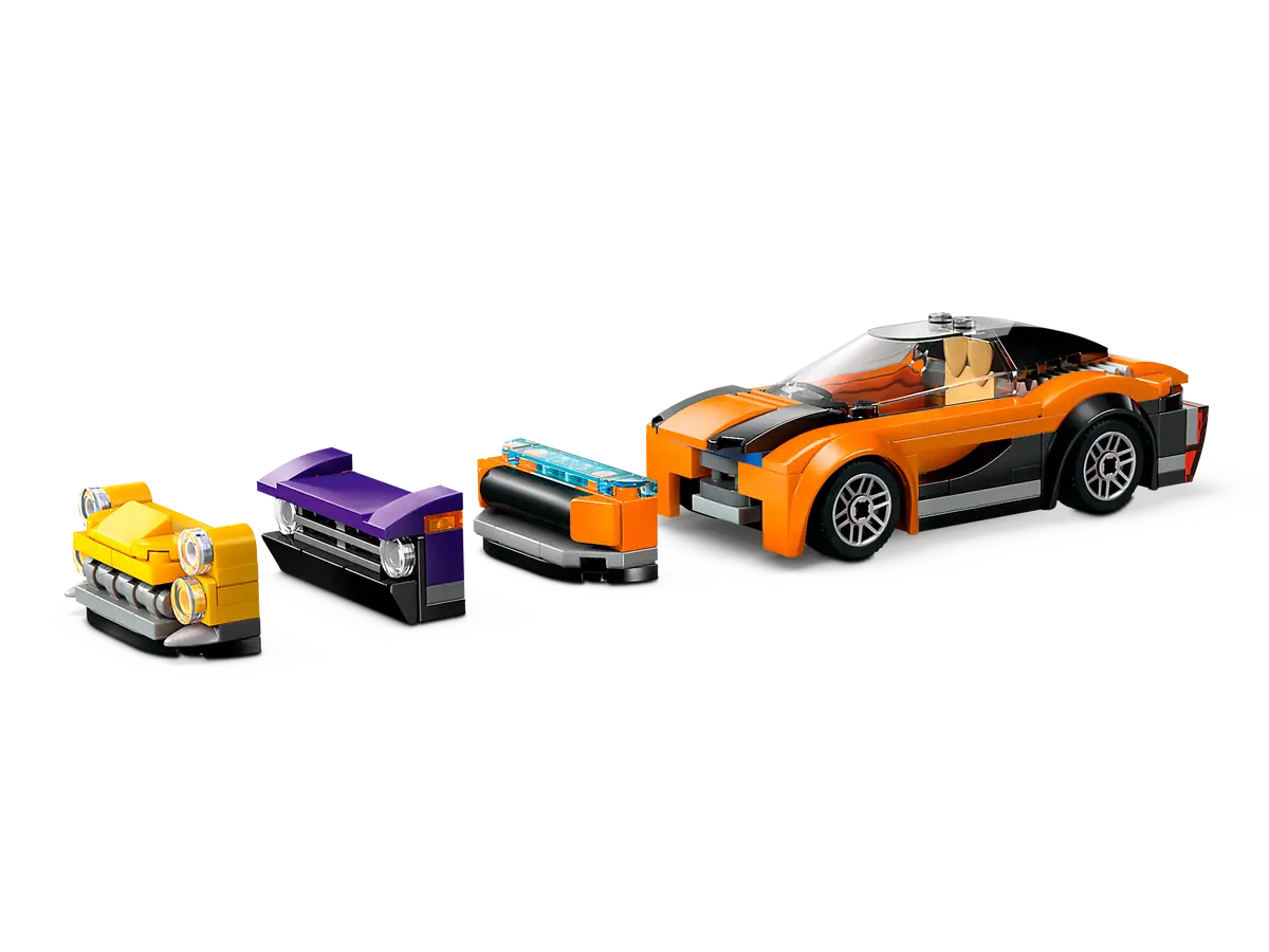 LEGO - City Car Transporter Truck w/ Sports Car 60408