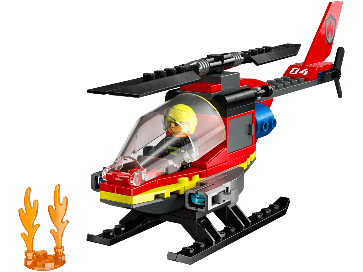 LEGO - City Fire Rescue Helicopter 60411