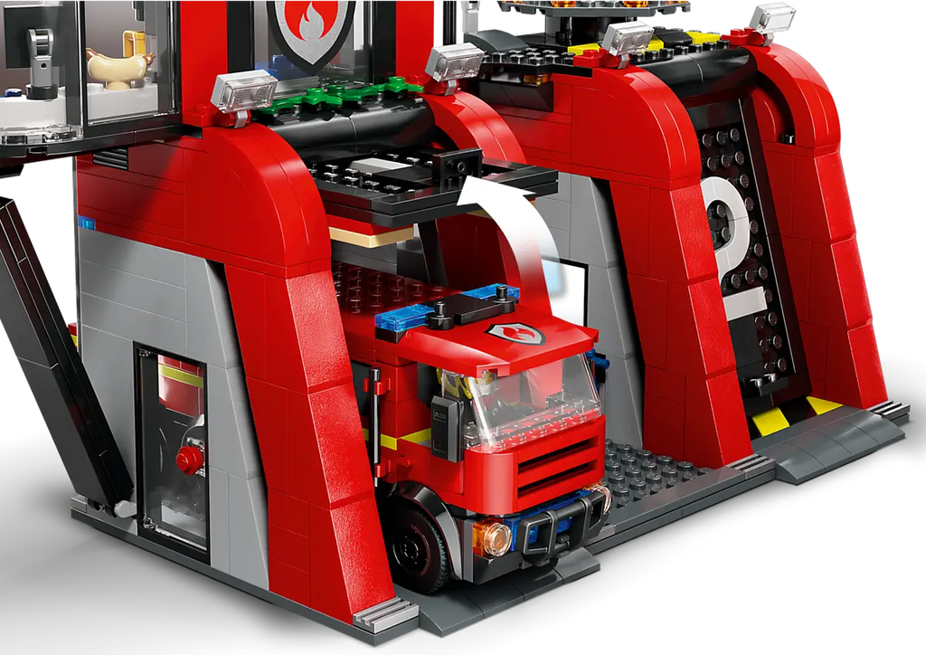 LEGO - City Fire Station with Fire Truck 60414
