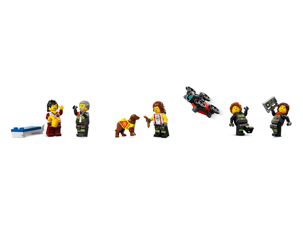 LEGO - City Fire Station with Fire Truck 60414