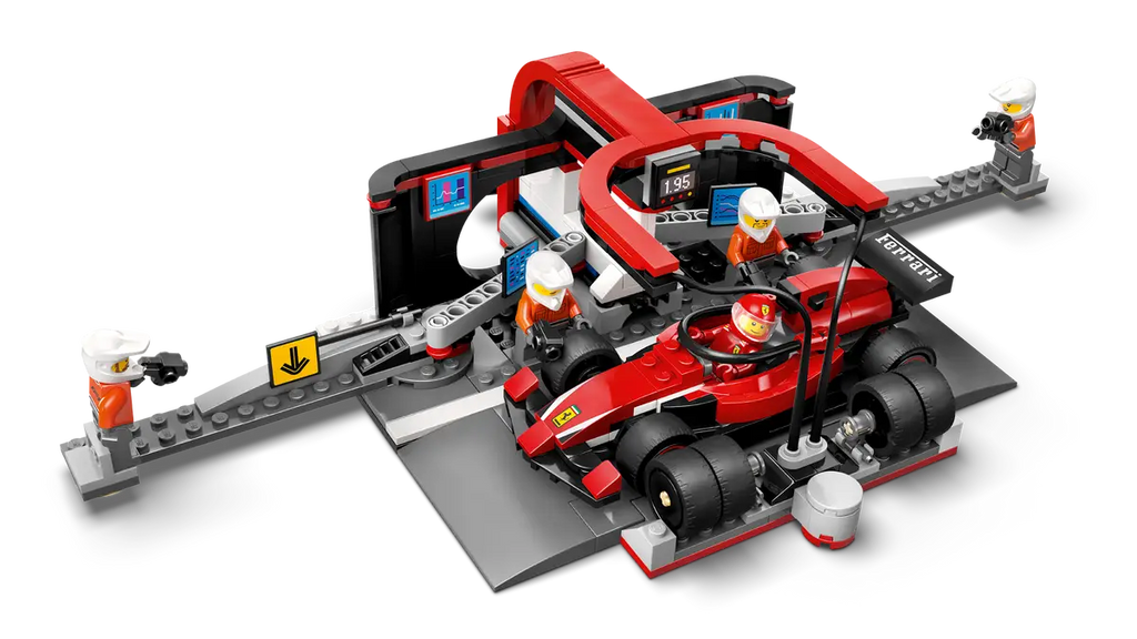 LEGO - City F1 Pit Stop & Pit Crew with Ferrari Car 60443