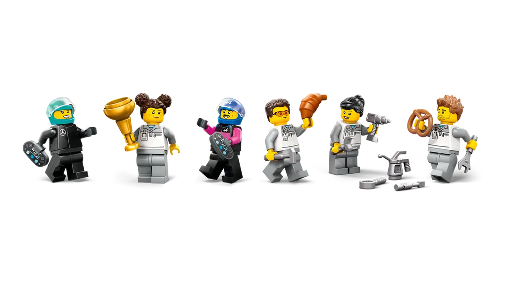 LEGO - City F1 Garage & Mercedes-AMG & Alpine cars 60444