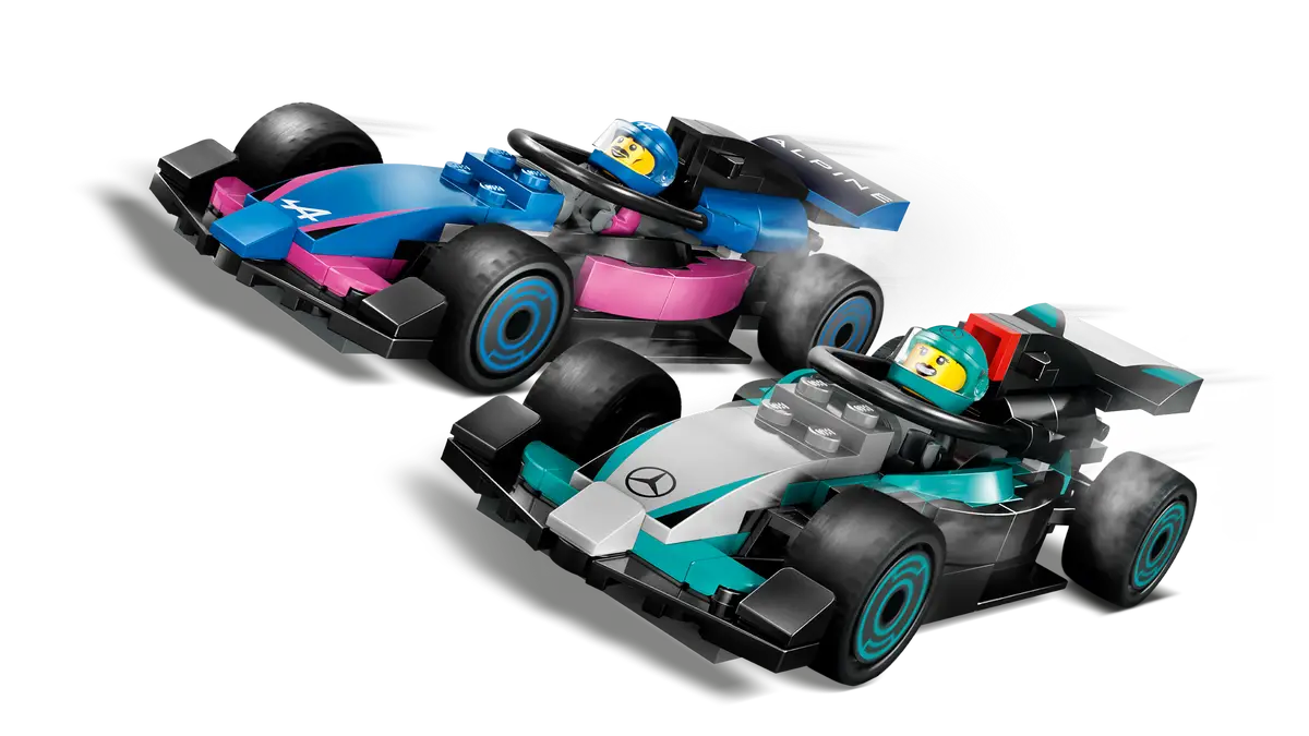 LEGO - City F1 Garage & Mercedes-AMG & Alpine cars 60444