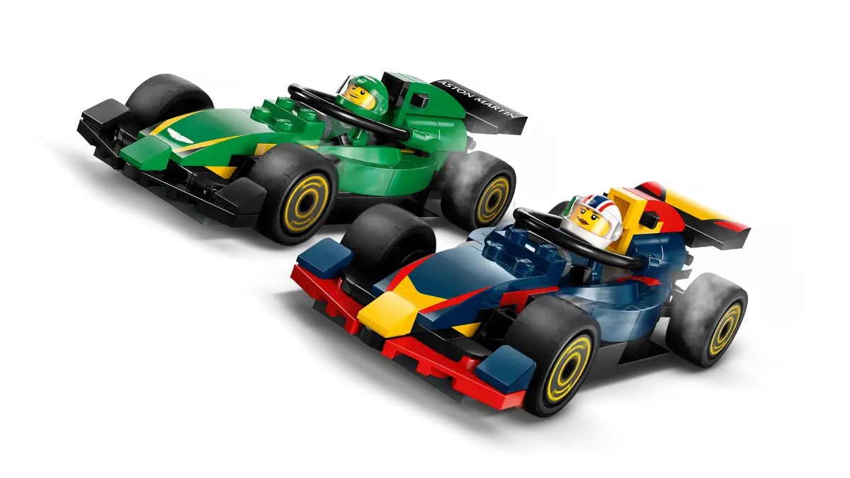 LEGO - City F1 Truck with RB20 & AMR24 F1 Cars 60445