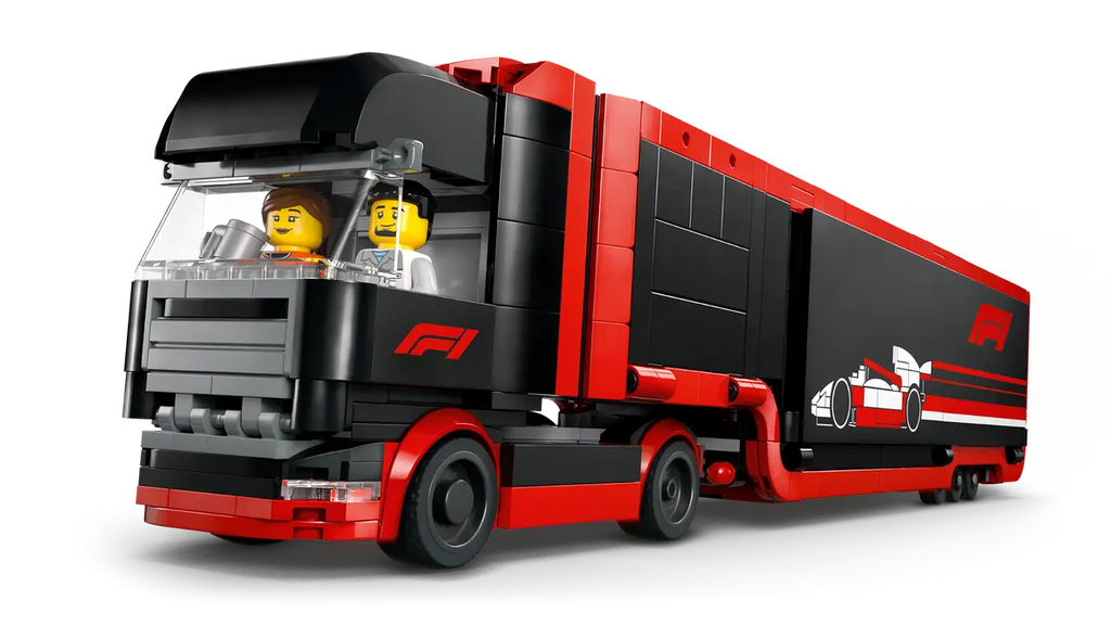 LEGO - City F1 Truck with RB20 & AMR24 F1 Cars 60445