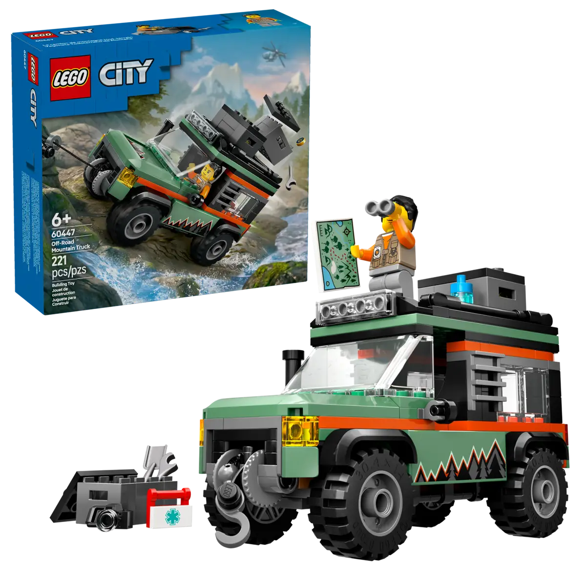 LEGO - City Off-Road 4x4 Mountain Truck 60447