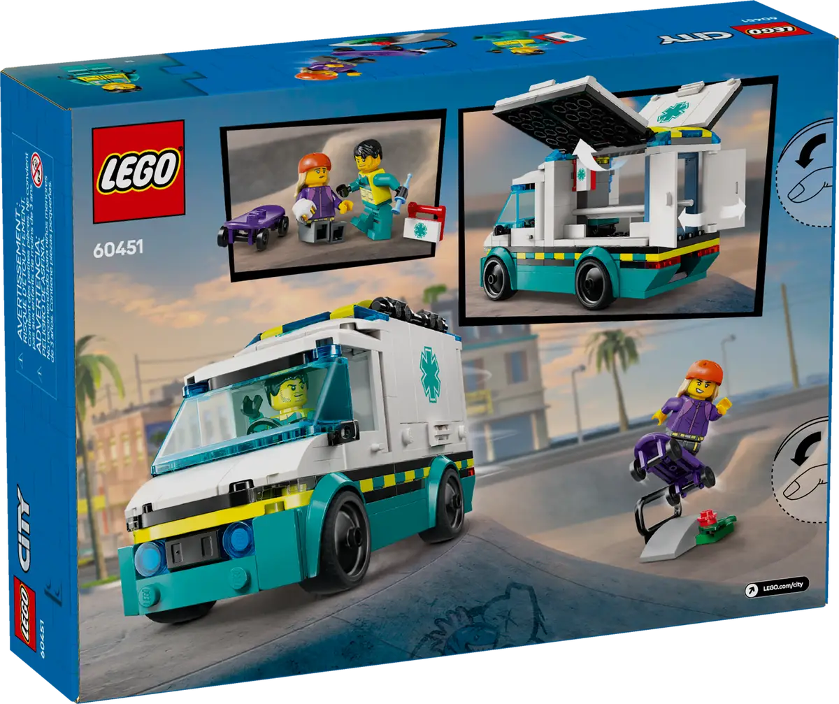 LEGO - City Emergency Ambulance 60451