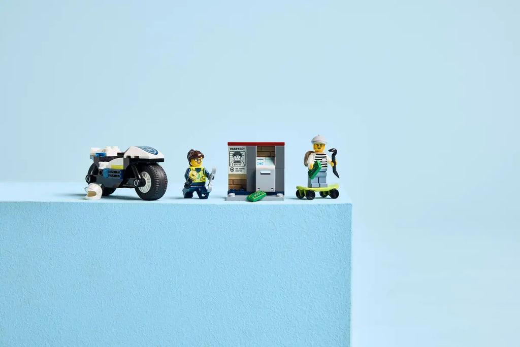 LEGO - City Police Motorcycle Chase 60455