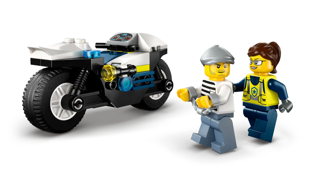 LEGO - City Police Motorcycle Chase 60455