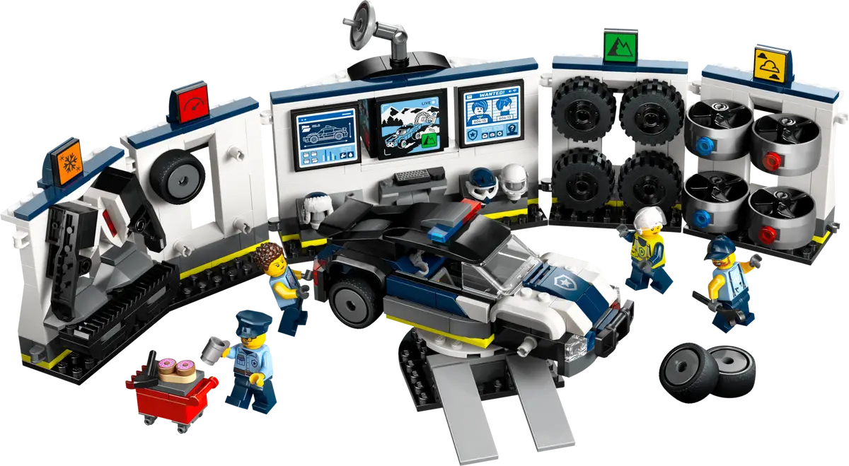 LEGO - City Custom Police Car Garage 60457