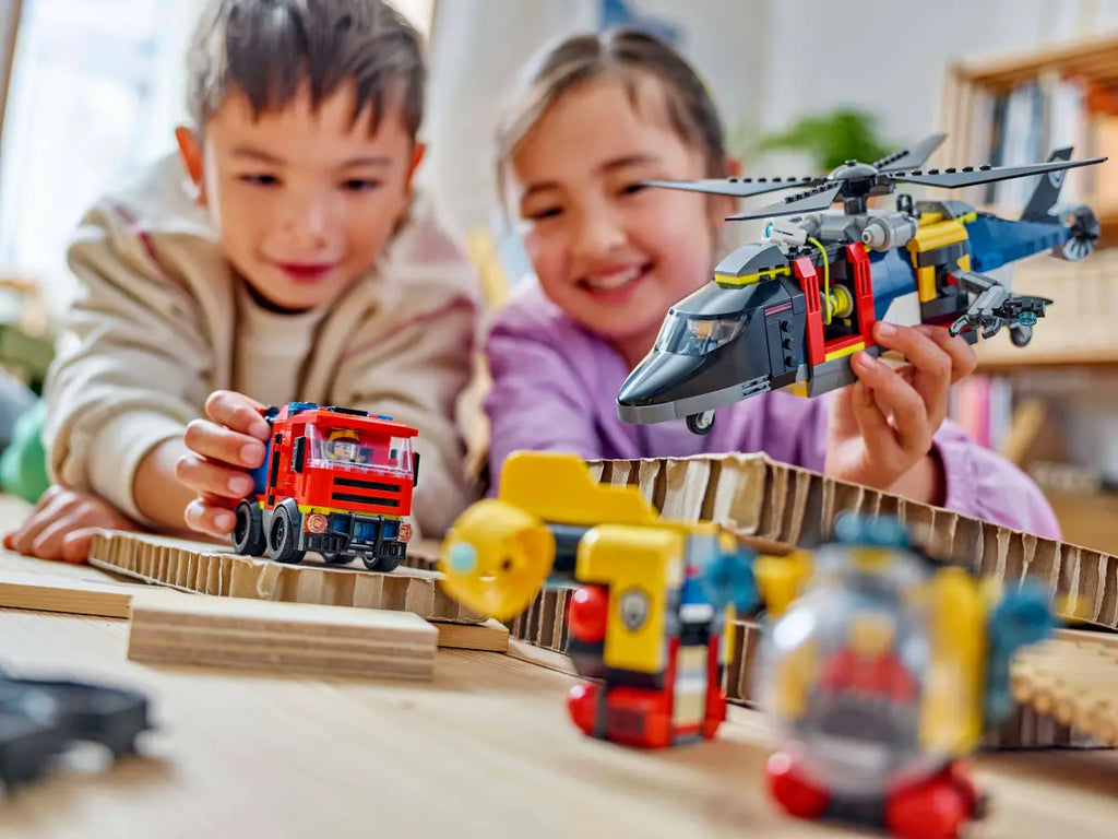 LEGO - City Helicopter, Fire Truck & Submarine Remix 60462