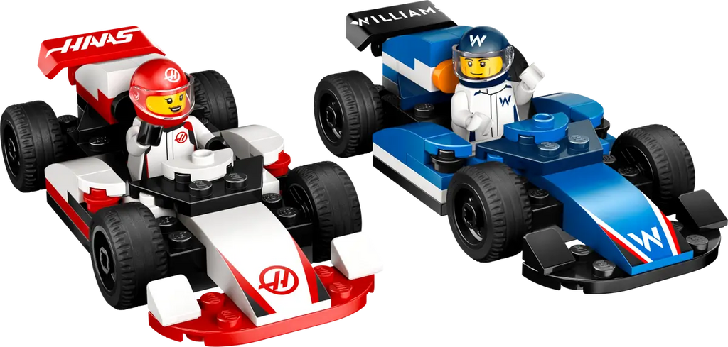 LEGO - City F1 Williams Racing & Haas F1 Race Cars 60464