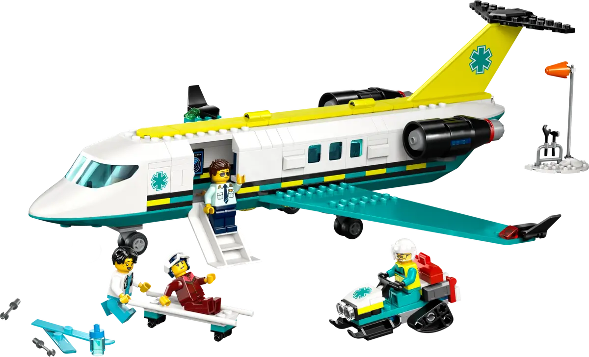 LEGO - City Emergency Air Ambulance Airplane 60465
