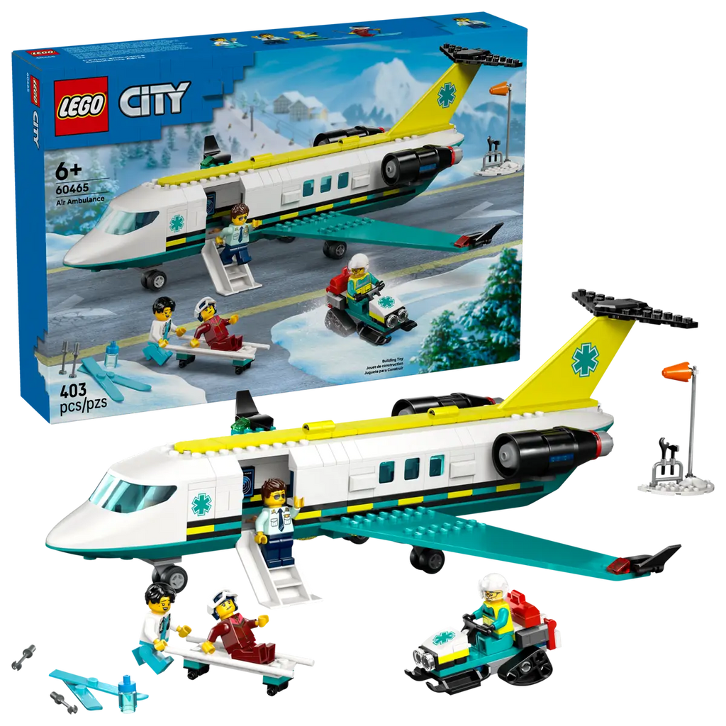 LEGO - City Emergency Air Ambulance Airplane 60465