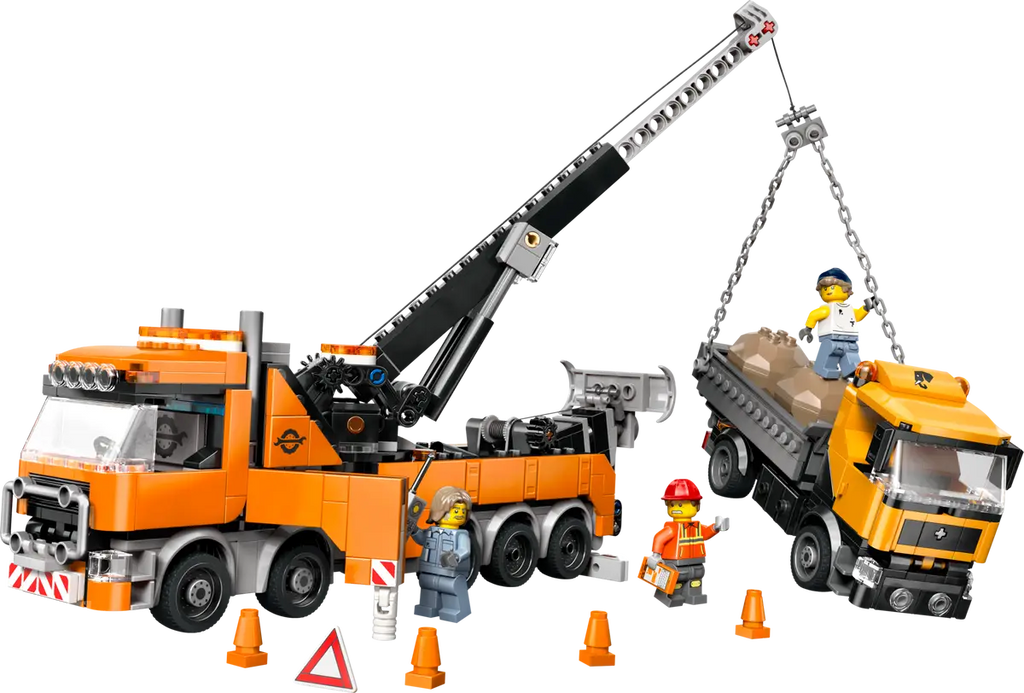 LEGO - City Heavy-Duty Recovery Tow Truck with Crane 60467
