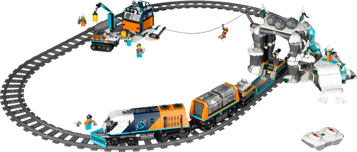 LEGO - City Explores' Arctic polar Express Train R/C 60470
