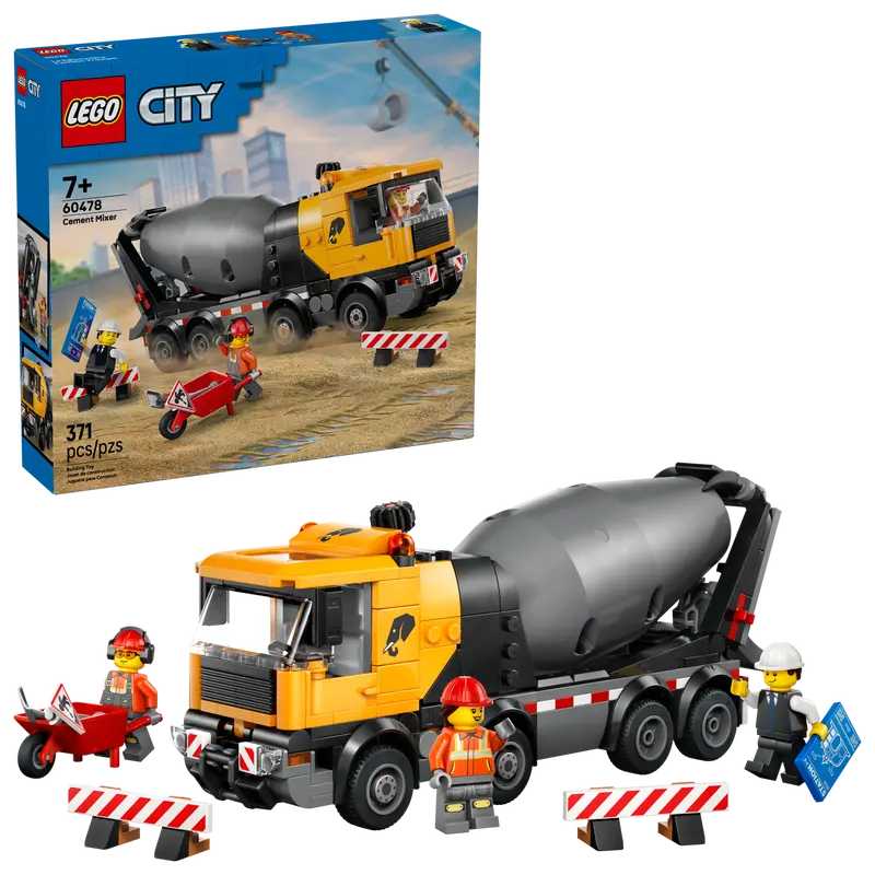 LEGO - City Cement Mixer 60478