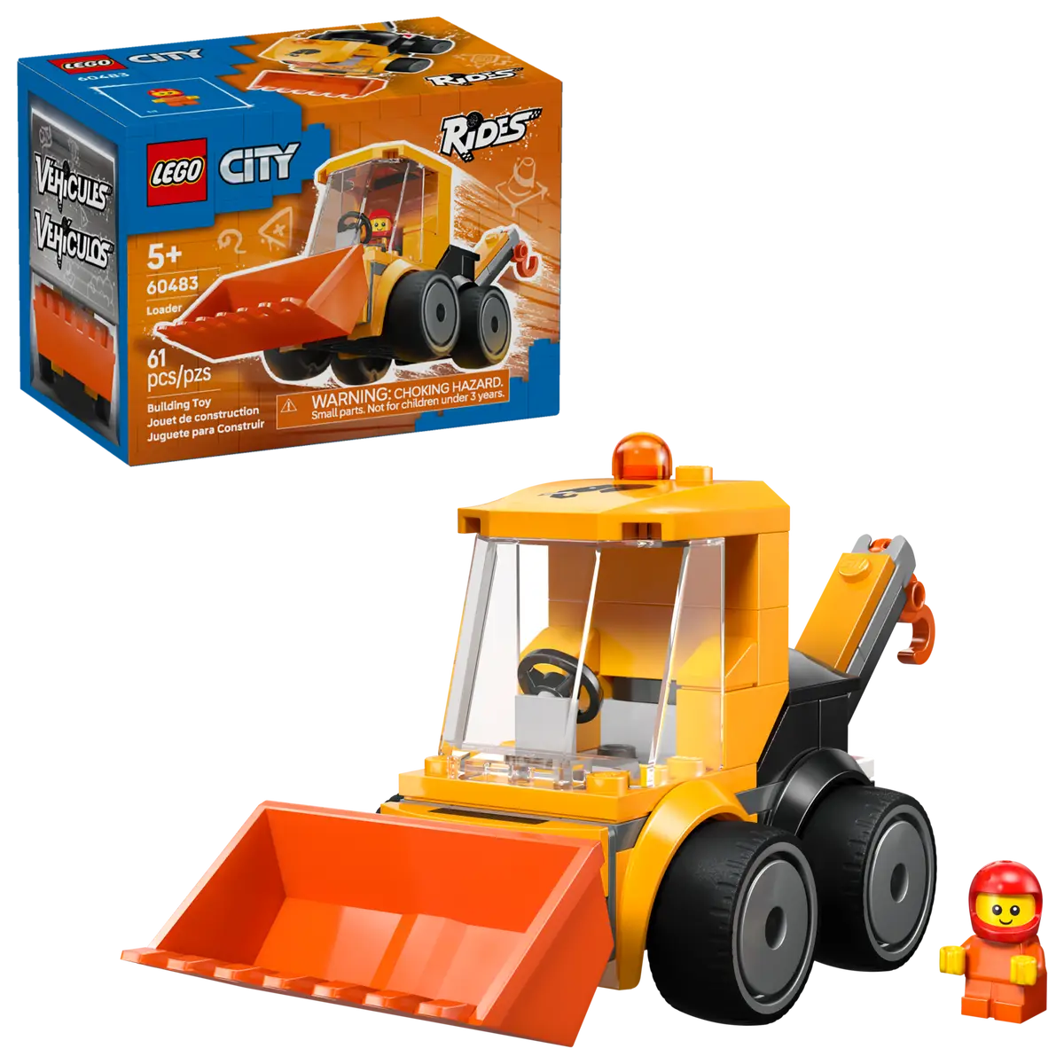 LEGO - City Rides Loader 60483