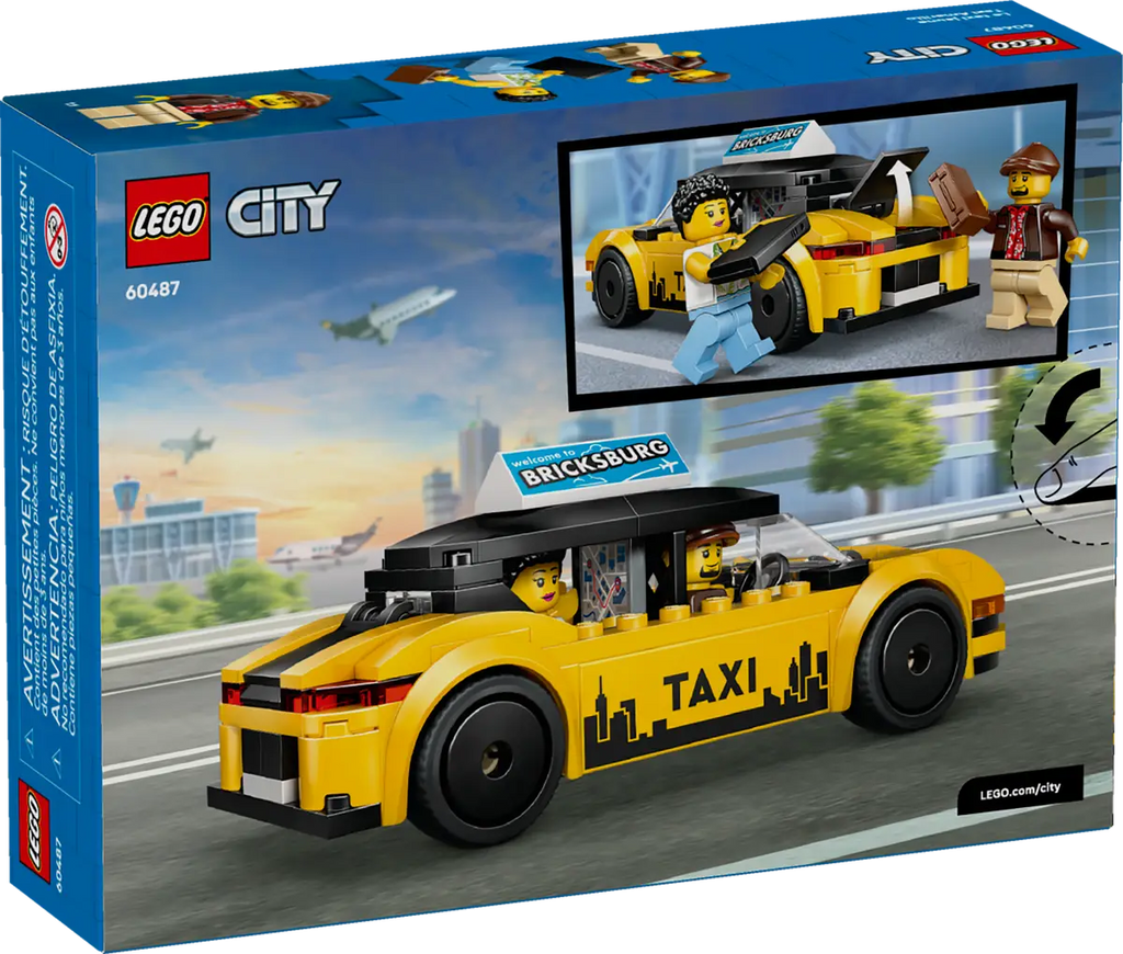 LEGO - City Yellow Taxi 60487