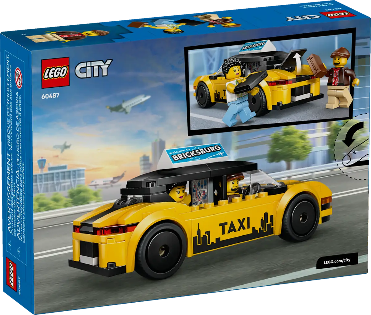 LEGO - City Yellow Taxi 60487