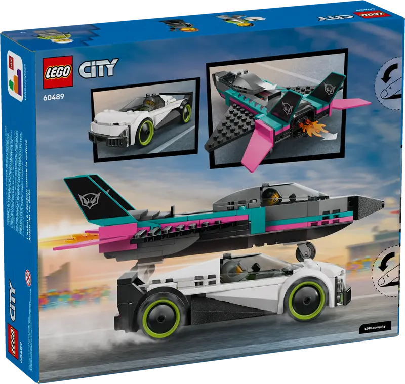 LEGO - City Jet Vs Car 60489