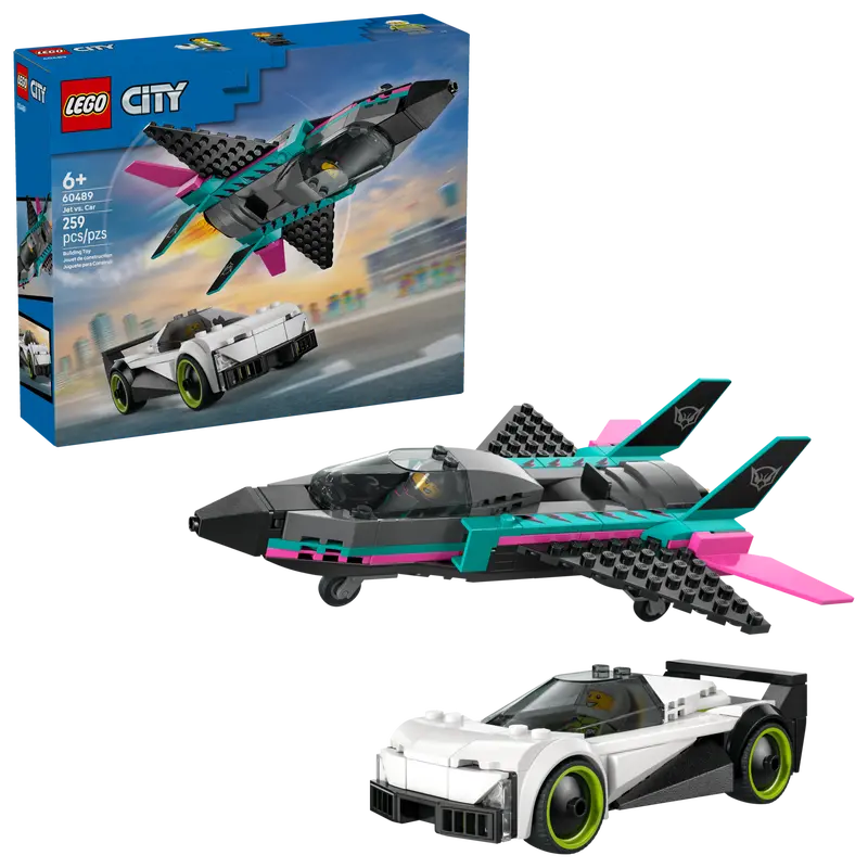 LEGO - City Jet Vs Car 60489