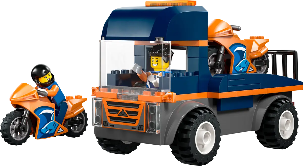 LEGO - City Motorcycle Transport 60491
