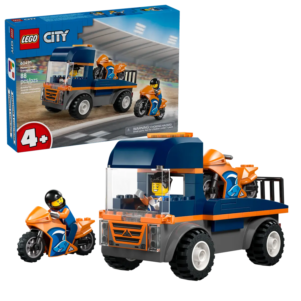 LEGO - City Motorcycle Transport 60491
