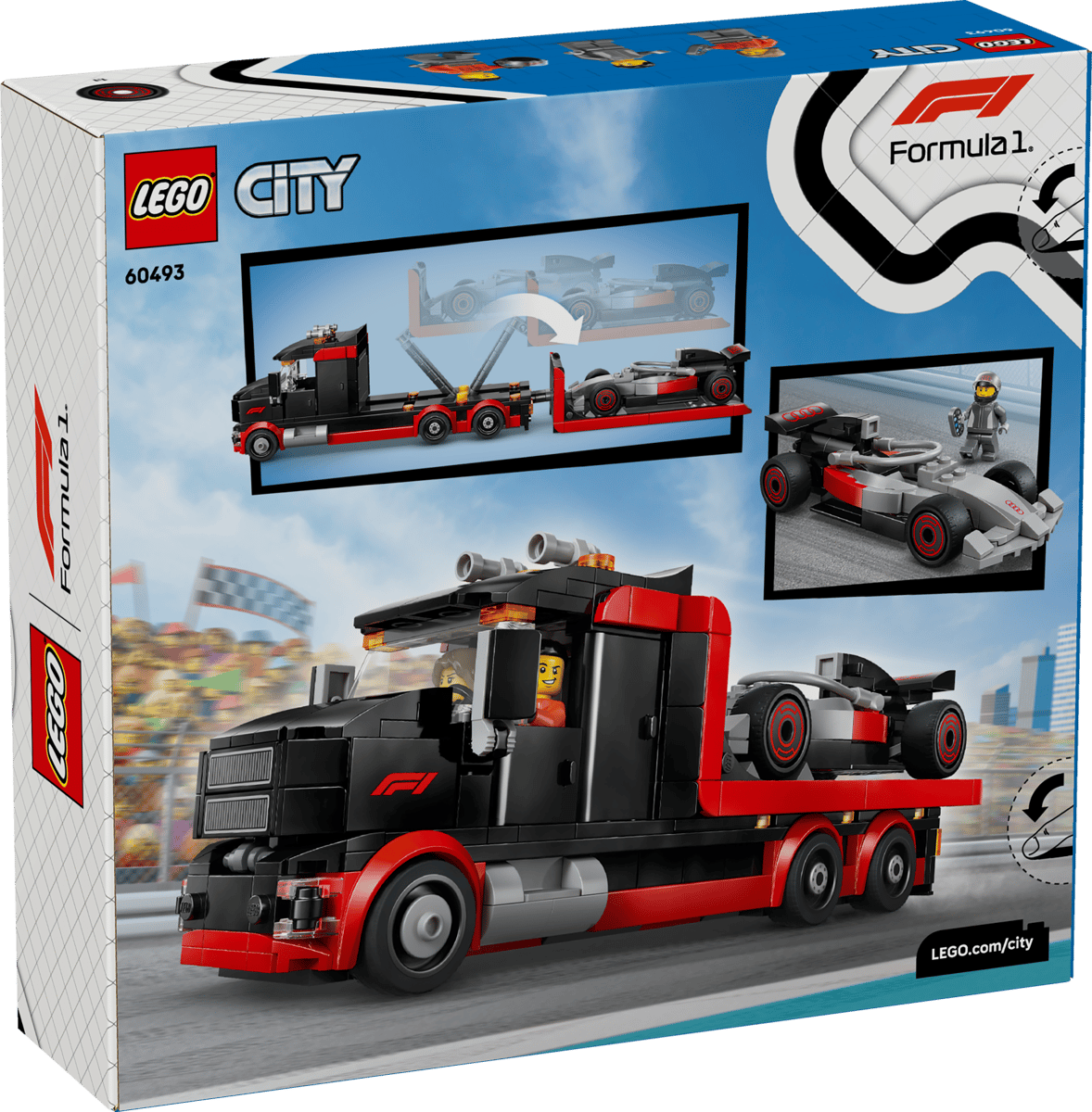 LEGO - F1 Display Truck with Audi F1 Race Car 60493