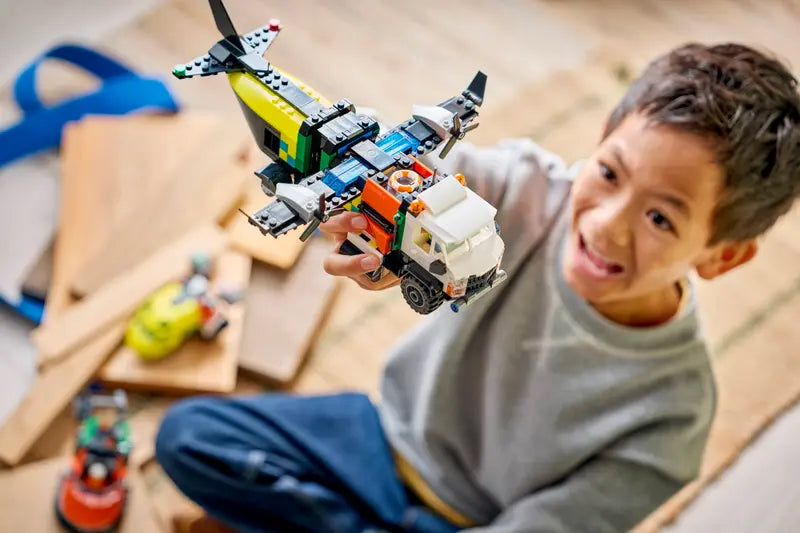 LEGO - City Airplane ServiceTruck & Hovercraft Remix 60505