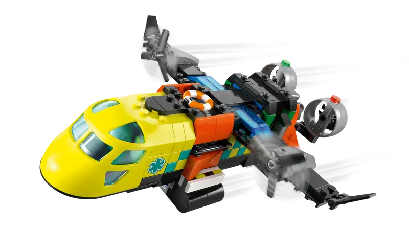 LEGO - City Airplane ServiceTruck & Hovercraft Remix 60505