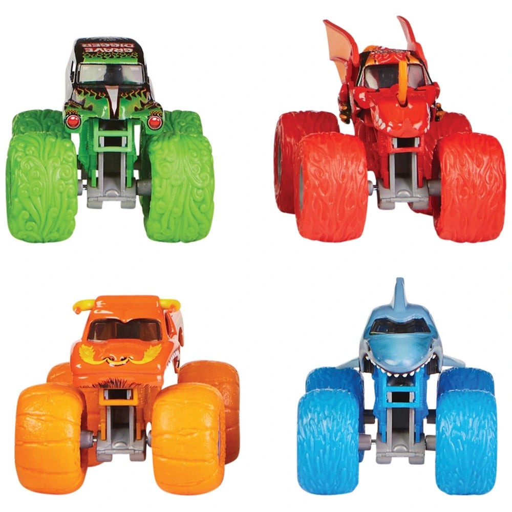 Monster Jam - Diecast Vehicles 4 pack