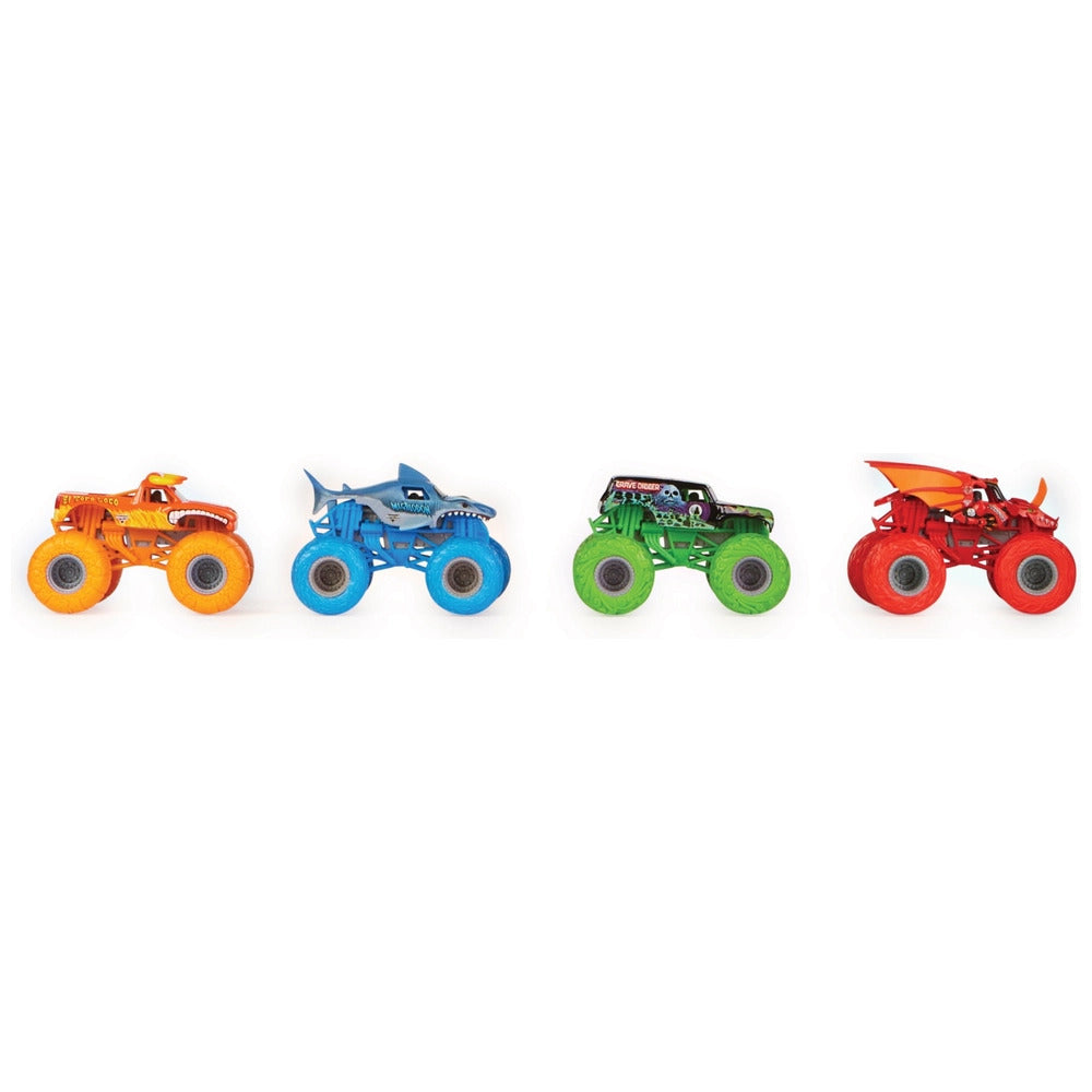 Monster Jam - Diecast Vehicles 4 pack