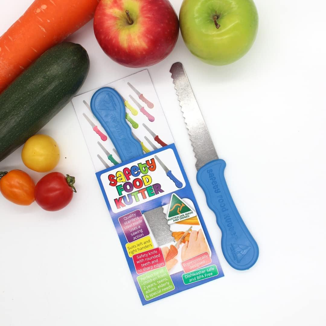 Safety Food Kutter Blue - Large