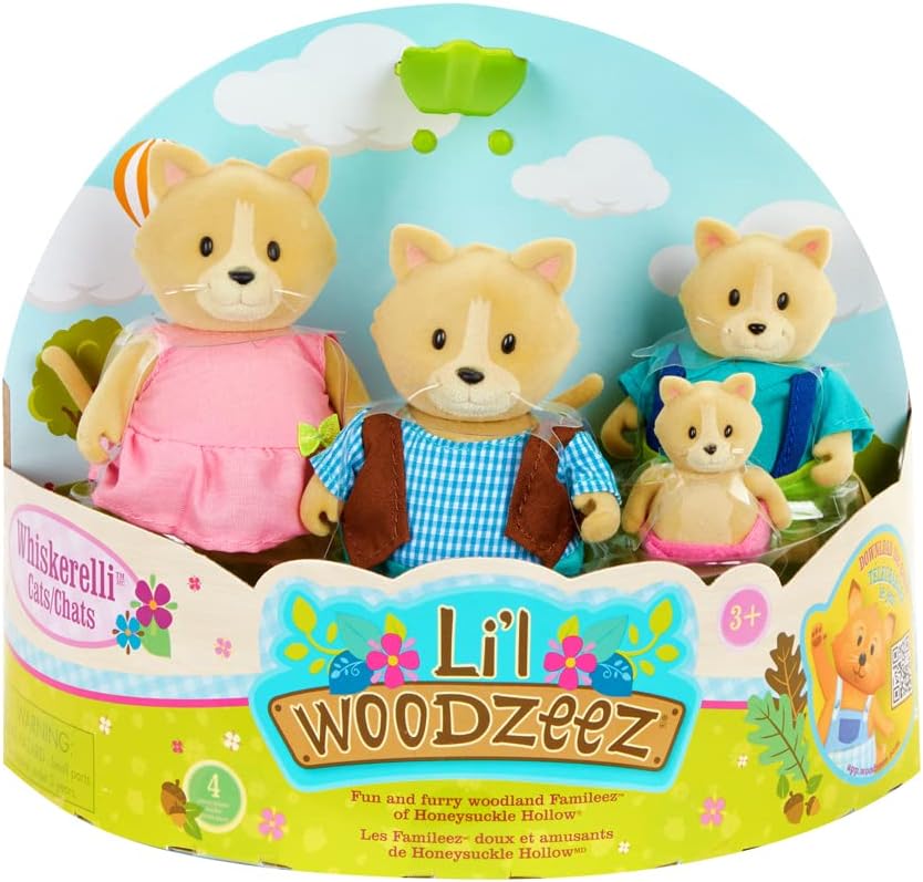 Lil Woodzeez - Family Whiskerelli Cat